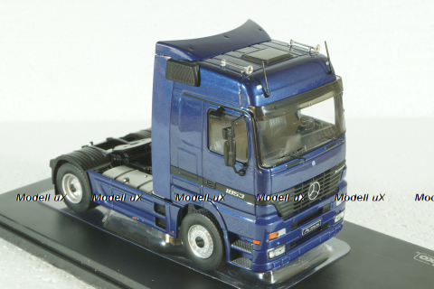 Mercedes Actros MP1 1995 blue, TR121, IXO 1:43