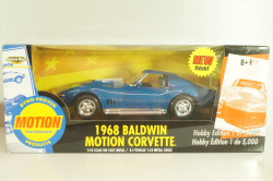 Chevrolet Corvette Baldwin Motion (C3) 1968, blue, 33389, Ertl - American Muscle 1:18