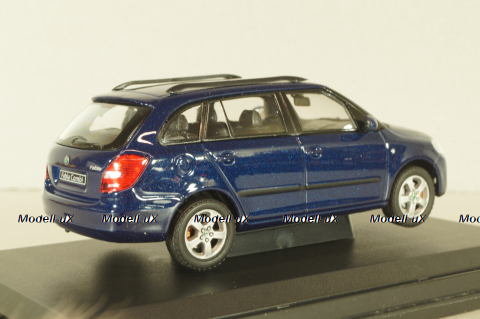 Skoda Fabia II Combi 2007, blue, 143AB009KC, Abrex 1:43 Уценка!