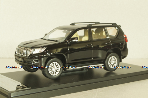 Toyota Land Cruiser Prado (J150) 2018, black, 29412, Vitesse 1:43