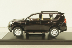 Toyota Land Cruiser Prado (J150) 2018, black, 29412, Vitesse 1:43