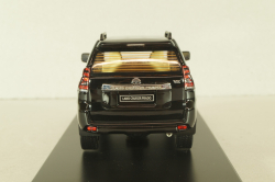 Toyota Land Cruiser Prado (J150) 2018, black, 29412, Vitesse 1:43