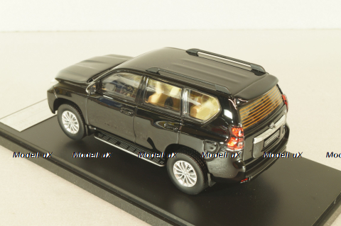 Toyota Land Cruiser Prado (J150) 2018, black, 29412, Vitesse 1:43