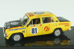 Ваз-2101 Lada 1600 N.81 Rally Acropolis 1977, Brundza/Brum, RAC410, IXO 1:43