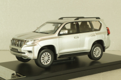 Toyota Land Cruiser Prado (J150) 2018, silver, 29411, Vitesse 1:43