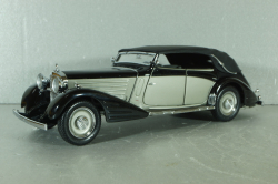 Maybach Zeppelin 1939, black/grey, Franklin Mint 1:24