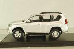 Toyota Land Cruiser Prado (J150) 2018, silver, 29411, Vitesse 1:43