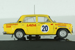 Ваз-2101 Lada 1600 N.20 Rally Acropolis 1978, Brundza/Girdauskas, RAC411, IXO 1:43