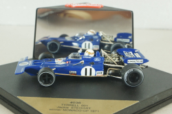 Tyrrel 001 #11 J.Stewart, winner Monaco GP  1975, blue, Formula 1, 4036, Quartzo 1:43