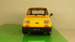 Fiat 126 yellow, 24066, Welly 1:24