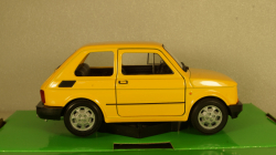 Fiat 126 yellow, 24066, Welly 1:24