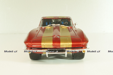 Chevrolet Corvette (C2) 1965 red, 31100, Maisto 1:18