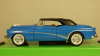 Buick Skylark 1953 blue (with the top closed), 24027, Welly 1:24