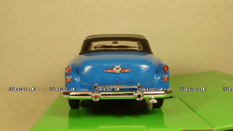 Buick Skylark 1953 blue (with the top closed), 24027, Welly 1:24