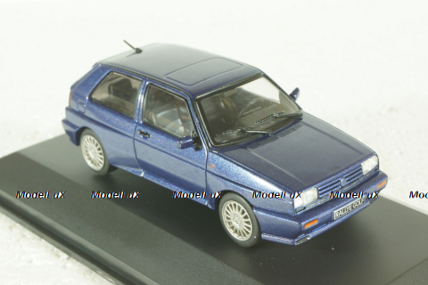 Volkswagen Golf Rallye Blue pearl 1989, 4311302, Solido 1:43