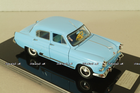 Газ-М21И Волга, бирюзовая, ВВ-21, V43 (MTC) 1:43