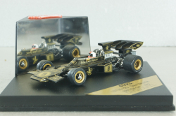 Lotus 72E #9 D.Walker, British GP 1972, black, Formula 1, 4023, Quartzo 1:43