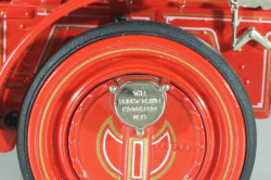 Christie front-wheel drive steam automobile from 1912, red, Franklin Mint 1:24