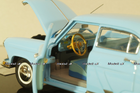 Газ-М21И Волга, бирюзовая, ВВ-21, V43 (MTC) 1:43