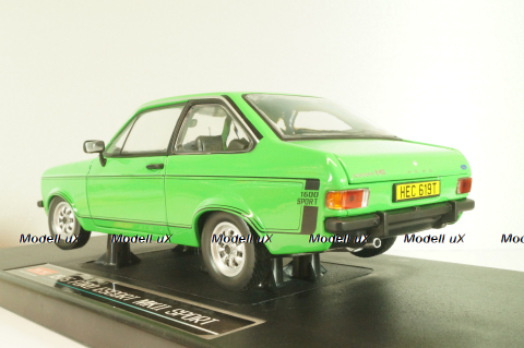 Ford Escort MKII 1600 Sport 1975, green, SUN4619, Sun Star 1:18