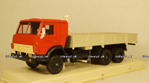 КамАЗ-53212, 02.1988 красный/белый, Арек 1:43