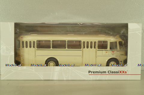 Икарус-620 VEB Kraftverkehr Eisenach 1961, beige, bus, Premium Classixxs 1:43