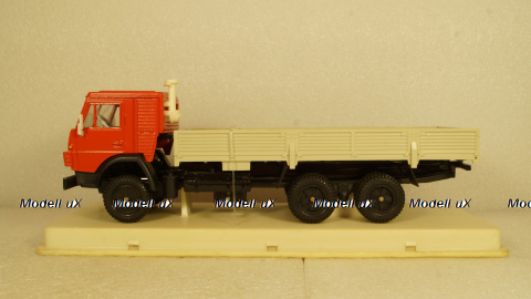 КамАЗ-53212, 02.1988 красный/белый, Арек 1:43