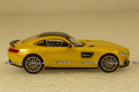 Mercedes Brabus 600 AUF Basis AMG GT S 2015 Gold, 870037322, Minichamps 1:87