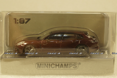 Porsche Panamera Sport Turismo Turbo S 2017 red, 870067114, Minichamps 1:87