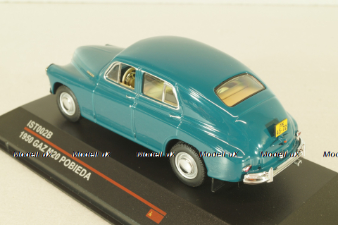 Газ-М20 "Победа" 1950, голубой, IST002B, IST 1:43