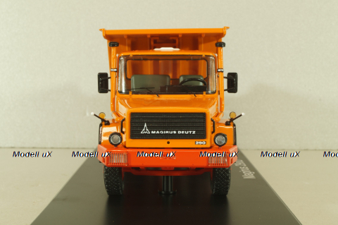 Magirus 290D dump truck 1974, orange, 47021, Premium Classixxs 1:43
