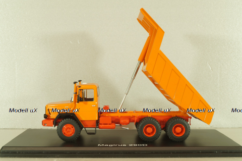 Magirus 290D dump truck 1974, orange, 47021, Premium Classixxs 1:43