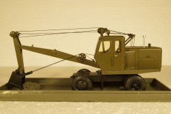 Э-302 троссовый экскаватор, 1957г., RTM 1:43