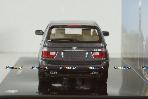 BMW X5 4.4i (E53) 1999, grey, "Flavours of Asia", 80420393166, Minichamps 1:43