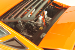 Lamborghini Urraсo Rally 1974, orange, 08445PO, Kyosho 1:18