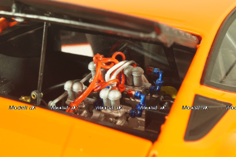 Lamborghini Urraсo Rally 1974, orange, 08445PO, Kyosho 1:18
