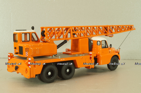 Tatra T148 crane truck 1976, orange, 12875, Premium Classixxs 1:43