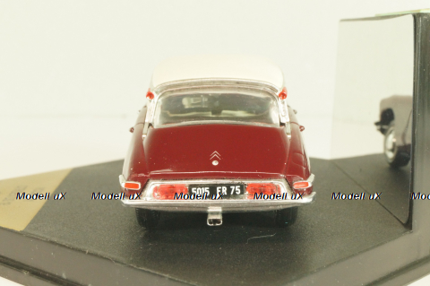 Citroen DS 19 1956, dark red/white, VCC99021, Vitesse 1:43