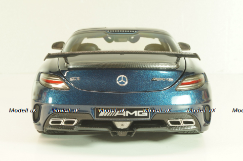 Mercedes-Benz SLS AMG Black series 2013, blue metallic, 110033026, Minichamps 1:18