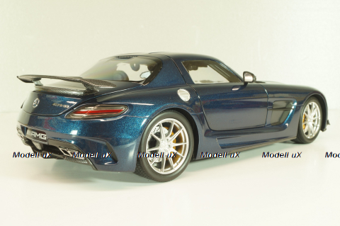 Mercedes-Benz SLS AMG Black series 2013, blue metallic, 110033026, Minichamps 1:18