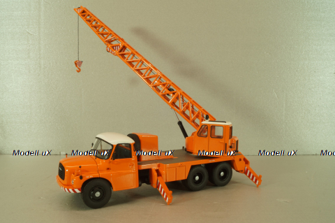 Tatra T148 crane truck 1976, orange, 12875, Premium Classixxs 1:43