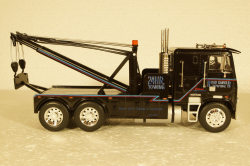 Freightliner FLA Road Ranger Towing 1987, black, American Trucks, France #3,  Altaya  1:43
