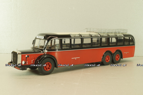 Mercedes-Benz O10000 bus 1937, red/black, 12304, Premium Classixxs 1:43 Уценка!