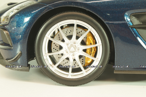 Mercedes-Benz SLS AMG Black series 2013, blue metallic, 110033026, Minichamps 1:18