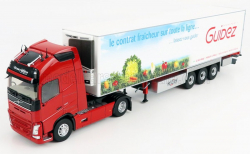 VOLVO FH4 500XL GLOBETROTTER TRUCK SEMI-FRIGO GUIDEZ TRANSPORTS 2016, 116642, Eligor 1:43