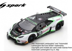 Lamborghini Huracan GT3 No.78 Barwell Motorsport 24H Spa 2016 M. Attard - L. Machitski - M. Mapelli - T. Kimber-Smith, SB293, Spark 1:43