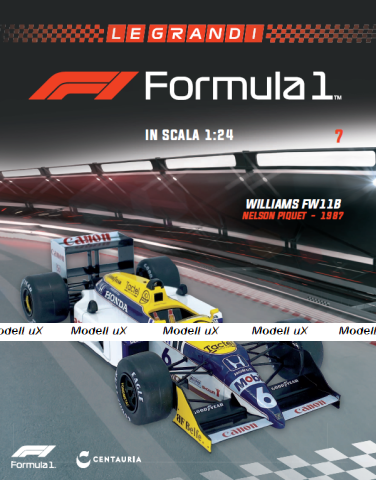 McLaren M23  #11 1976,  James Hunt, LE GRANDI FORMULA №8 1 1:24