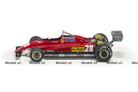 Ferrari 126 C2 Italy GP 1982 Mario Andretti, GP19H, GP Replicas 1:18