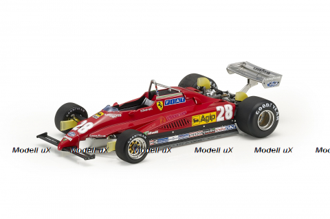 Ferrari 126 C2 Italy GP 1982 Mario Andretti, GP19H, GP Replicas 1:18