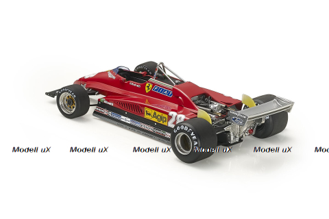 Ferrari 126 C2 Italy GP 1982 Mario Andretti, GP19H, GP Replicas 1:18